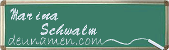 Marina Schwalm Visitenkarte